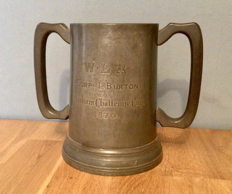 Victorian Military Trophy Tankard